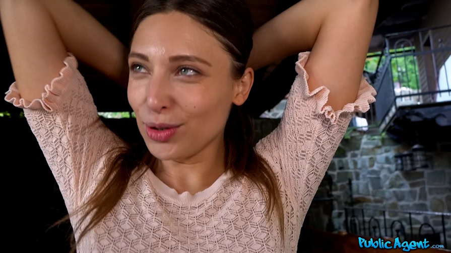 PublicAgent - Talia Mint - Sexy Public Suck and Fuck Challenge